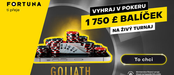 Kvalifikace do Goliath na Fortuna Poker