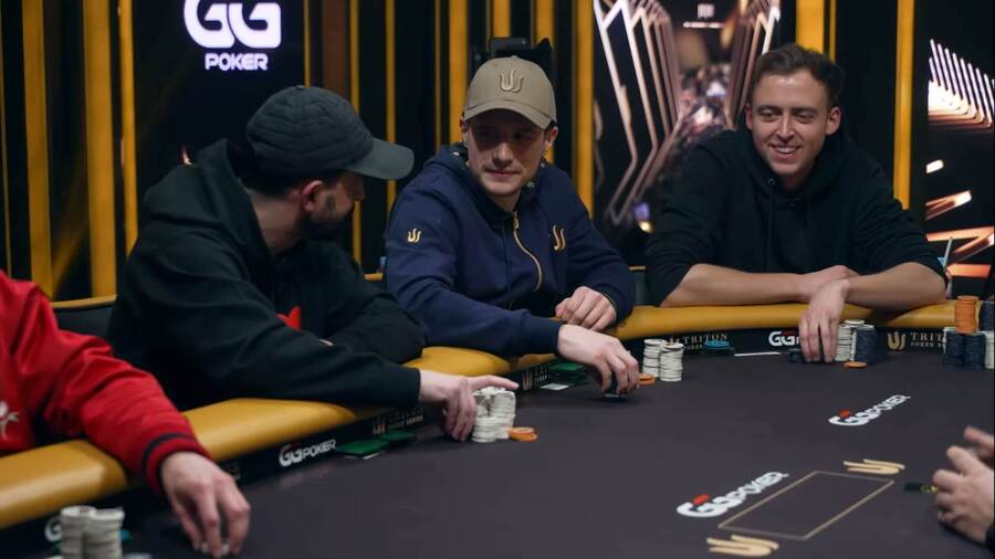 Roman Hrabec během Triton Poker Series Jeju 2024