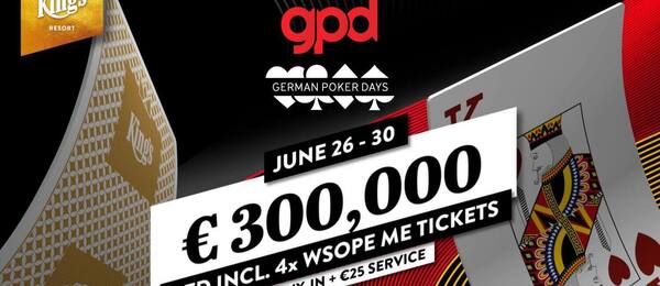 German Poker Days v King’s Resort Rozvadov