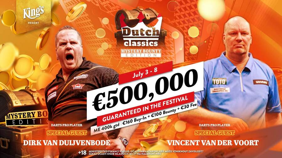 Dutch Classics Mystery Bounty Edition startuje v King’s Resortu