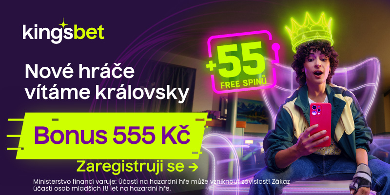 Lákavé vstupní bonusy u&nbsp;Kingsbetu