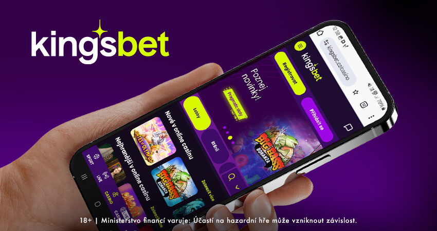 Vyzkoušejte mobilní aplikaci Kingsbet (Kingsbet app)