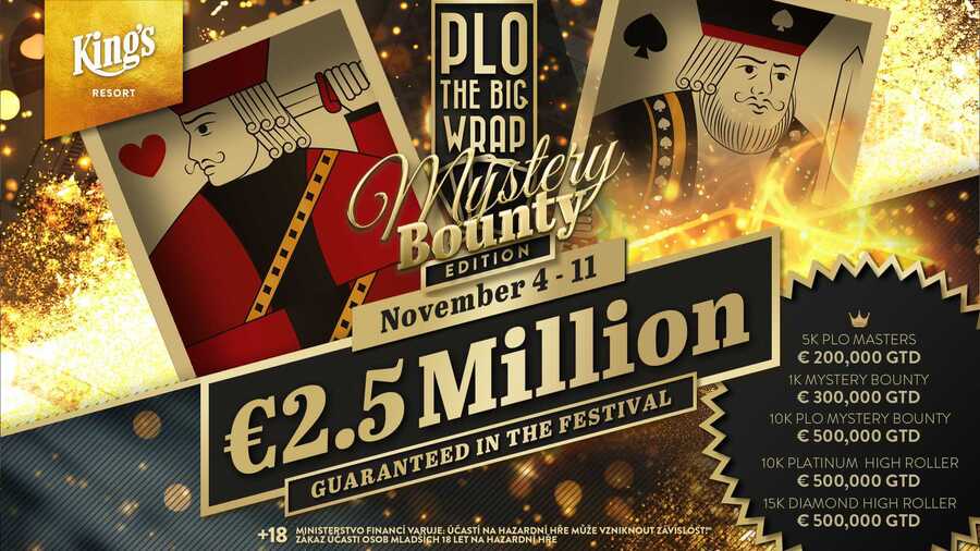 The Big Wrap v King’s Resortu garantuje celkem €2.500.000