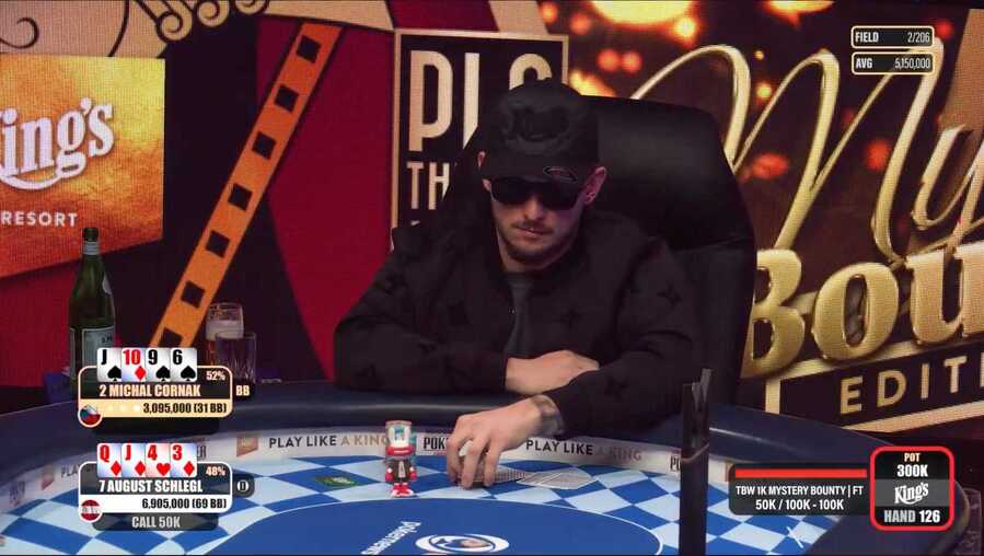 Michal Čorňák vyhrál skoro 1.000.000 Kč v The Big Wrap