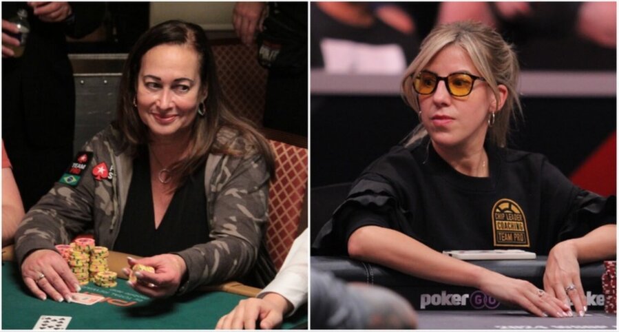 Kristen Foxen (vpravo) a Jeanne David vstupují do síně slávy