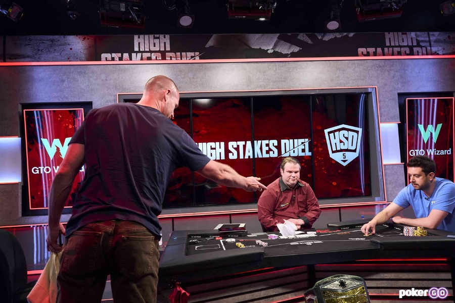Patrik Antonius a Jared Bleznick v show High Stakes Duel na PokerGo.com