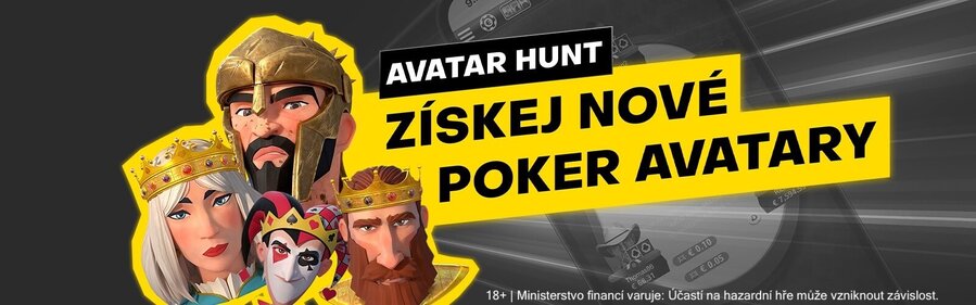 Na Fortuně odstartoval lov na nové poker Avatary