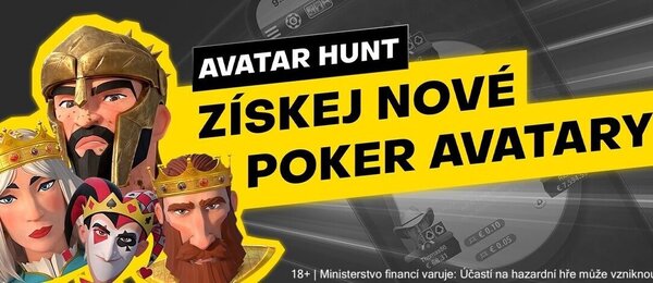 Na Fortuně odstartoval lov na nové poker Avatary