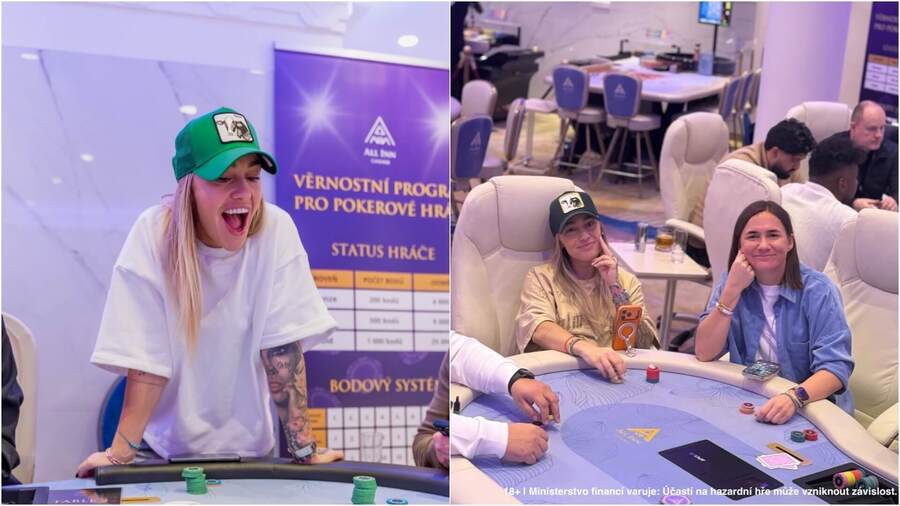 Bára Mlejnková v&nbsp;ALL INN Casinu