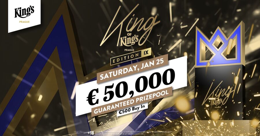 V King’s Casinu Praha vás opět čeká nabitý pokerový týden