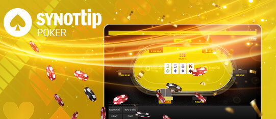 Za registraci na herně SynotTip Poker obdžíte bonus v hodnotě 500 Kč