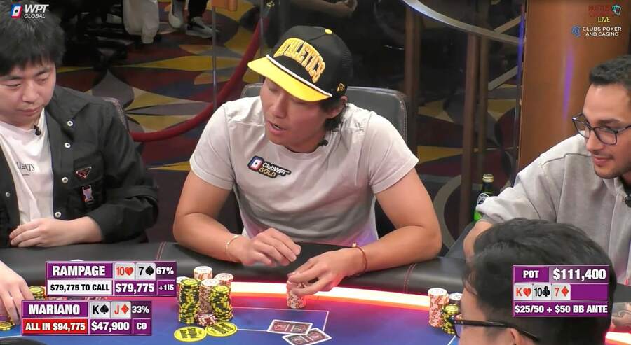 Rampage v Hustler Casino Live