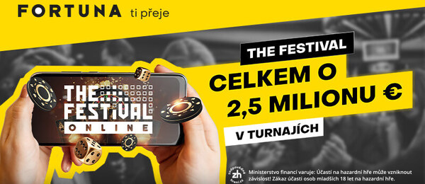 The Festival garantuje na Fortuně celkem €2.500.000