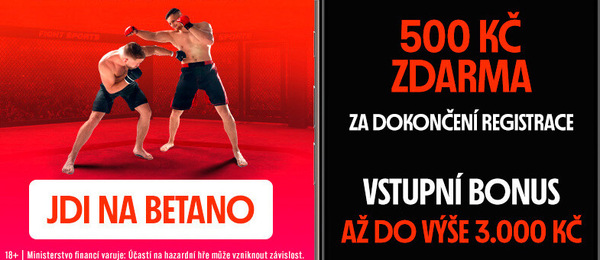 Vsaďte si nejen na Clash 11 s bonusem v hodnotě 500 Kč