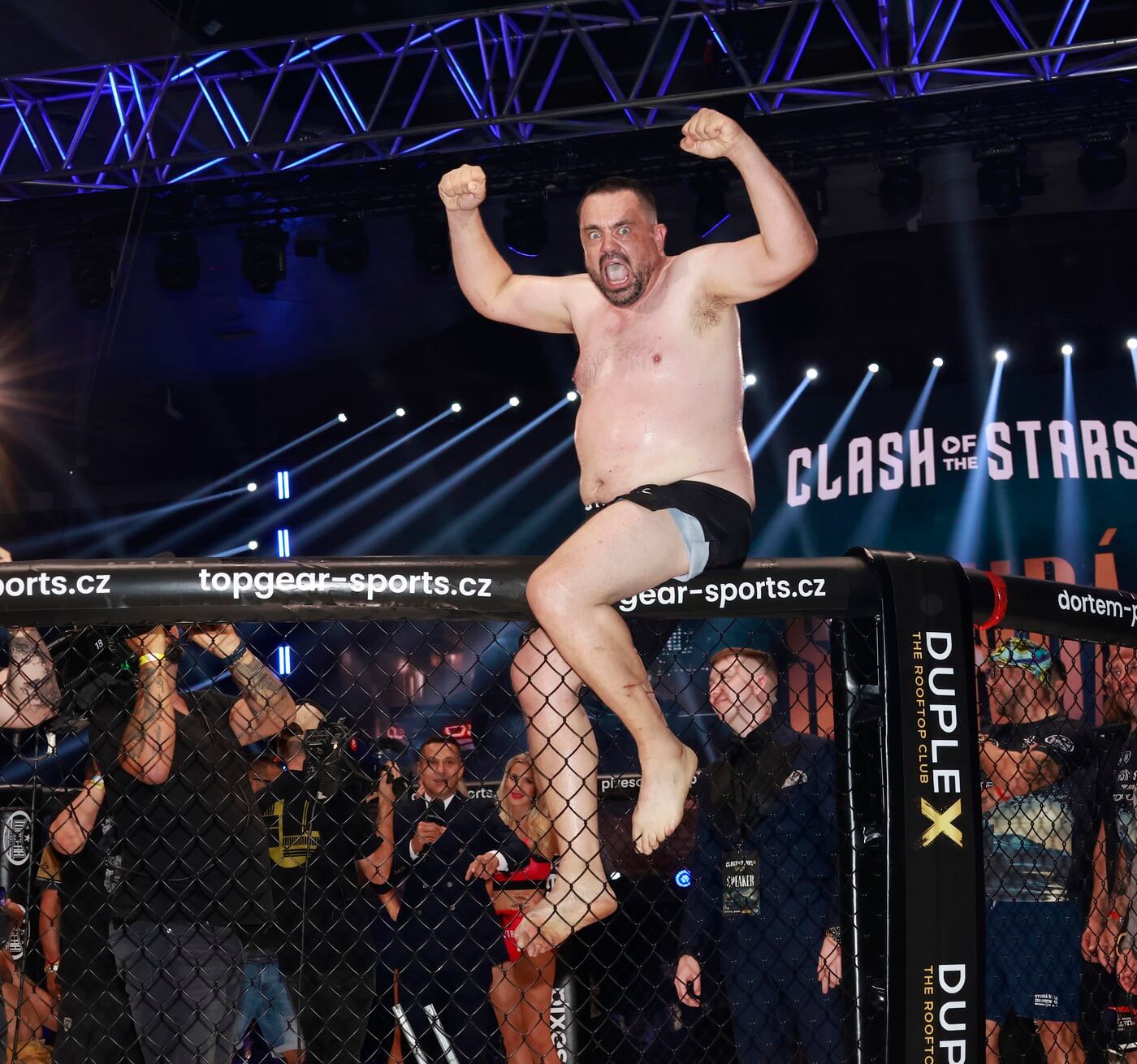 Pavel Novotný také zápasil na galavečeru Clash of the Stars