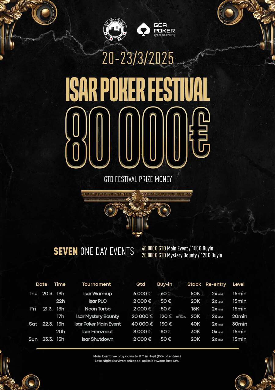 Program turnajů Grand Casino Aš