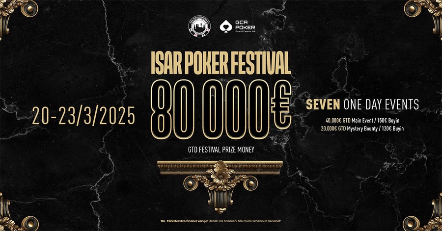 Main Event Isar festivalu nabídne garanci ve výši €40.000