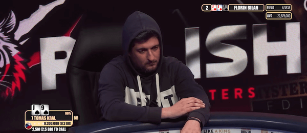 Tomáš Král ve finále PPM Mystery Bounty v King’s