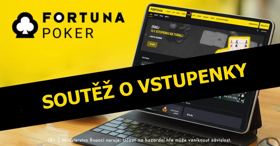 Soutěž o vstupenku do výročního eventu na online herně Fortuna Poker