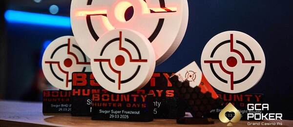 Main Event BHD garantuje minimálně €100.000 prize pool a trofej pro vítěze
