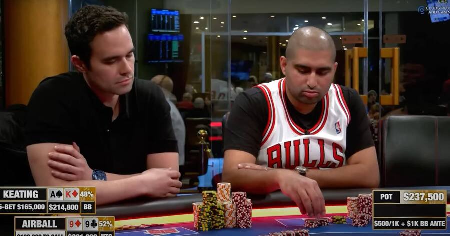 Airball vs Keating v Hustler Casino Live