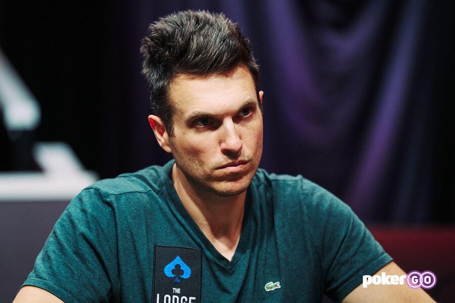 Doug Polk během WSOP na PokerGO.com