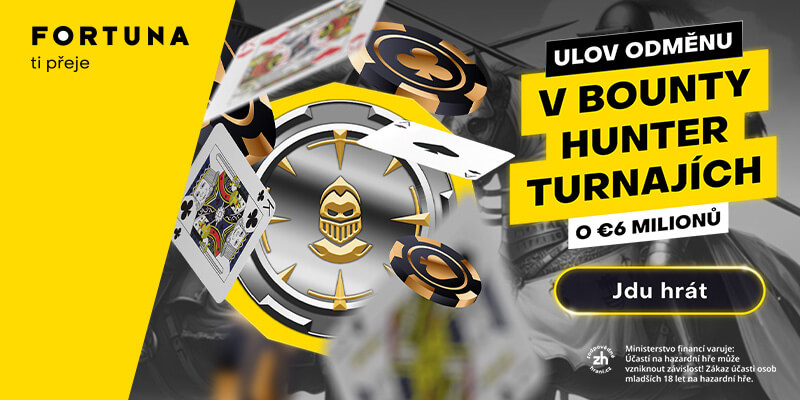 Bounty Hunter série celkově garantuje minimálně €6.000.000