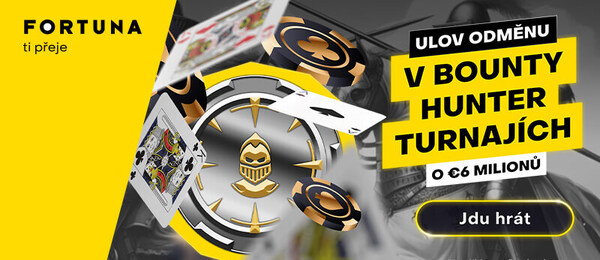 Bounty Hunter série celkově garantuje minimálně €6.000.000