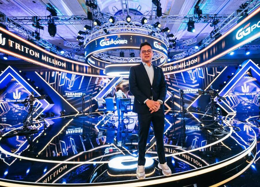 Generální ředitel Triton Poker Series Andy Wong