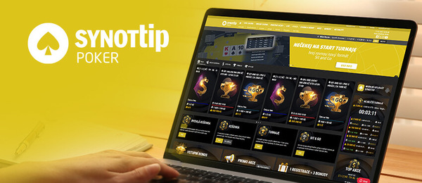 Vyzkoušejte pokerové turnaje a cash game na herně SynotTip Poker