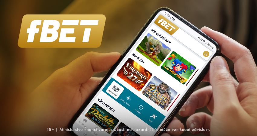 fBET casino online ve vašem mobilu
