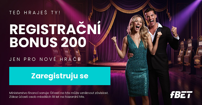 fBET registrační bonus 200&nbsp;Kč