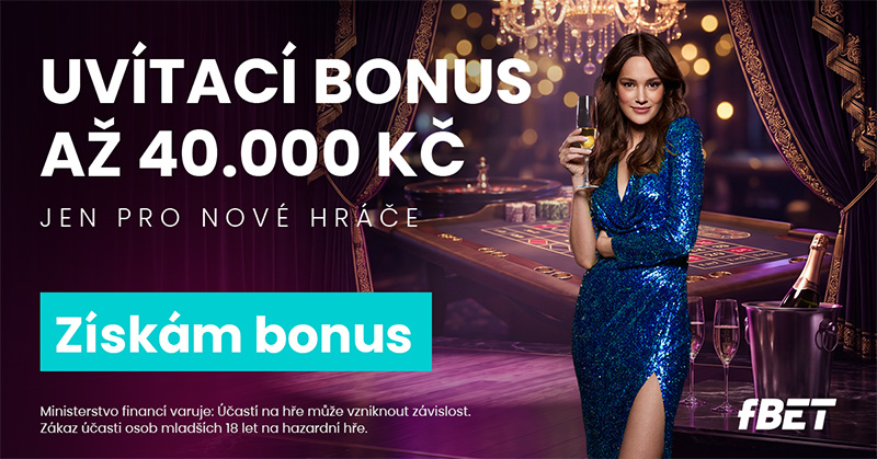 Získejte fBet vstupní bonus až 40&nbsp;000&nbsp;Kč