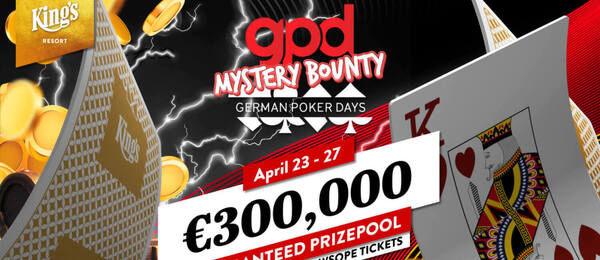Main Event GPD garantuje prize pool €300.000