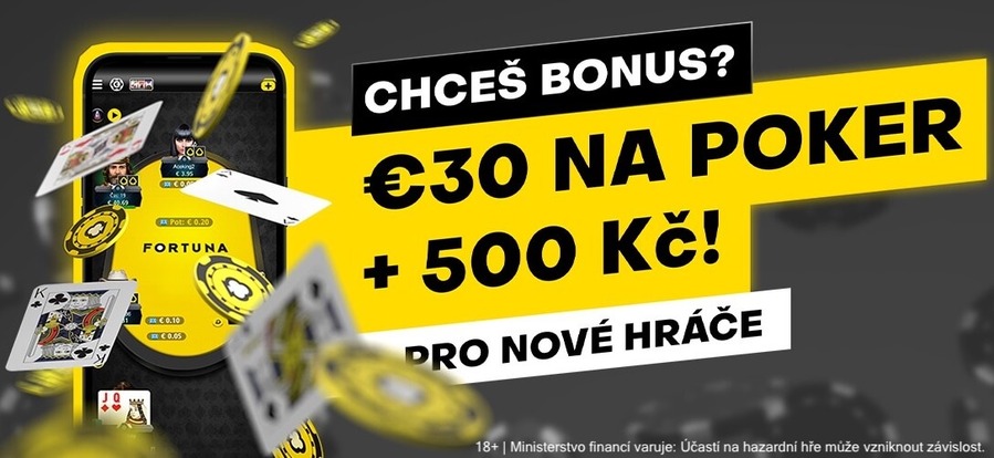 Fotuna Poker přináší nové vstupní bonusy