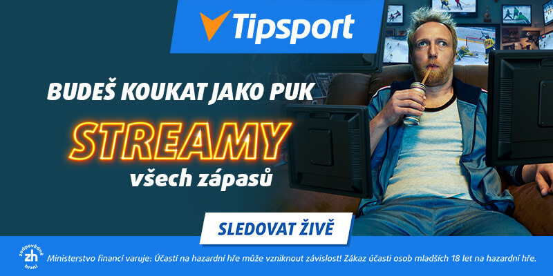 Sledujte všechny zápasy MS živě na Tipsport TV