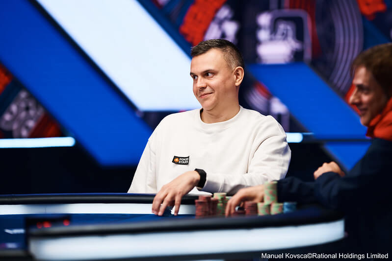 Aleksandr Shevliakov ve finále EPT Monte Carlo Main Eventu
