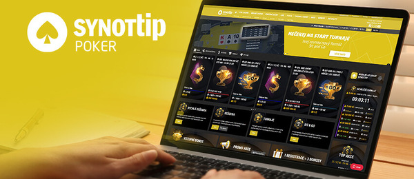 SynotTip Poker nabízí i online pokerové turnaje zdarma