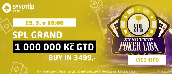 SPL garantuje v květnu celkem 3,3 milionu korun v prize poolech