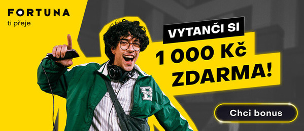 Fortuna Casino nabízí vstupní bonus v hodnotě 1.000 Kč