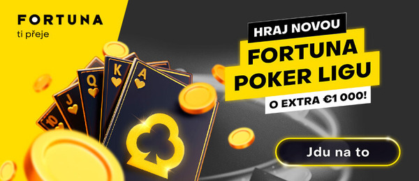 Fortuna Poker Liga rozdělí mezi 12 nejlepších hráčů trofej a extra €1.000