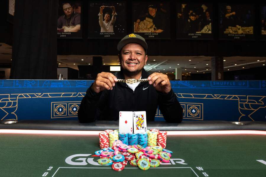 Phovieng Keokham bere první náramek z WSOP 2025