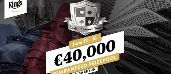 King’s ČPT garantuje v červnu minimálně €40.000 prize pool