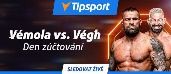 Zápas Karlos Vémola vs Attila Végh 3 živě na Tipsportu