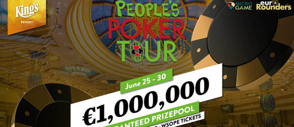 Main Event Peoples Poker Tour garantuje minimálně €1.000.000 prize pool