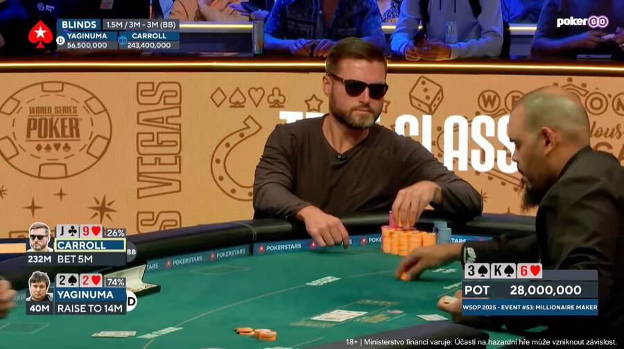 Chip dumping ve finále WSOP turnaje?