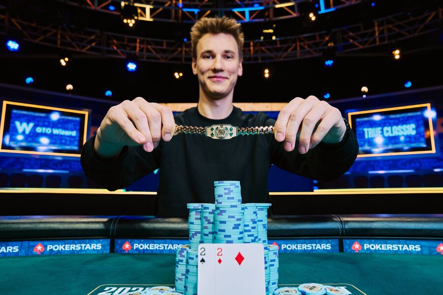 Zdeněk Žižka vyhrál první WSOP náramek