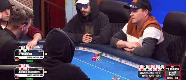 Miloš Kratochvíl skončil na 5. místě Main Eventu Czech Poker Masters
