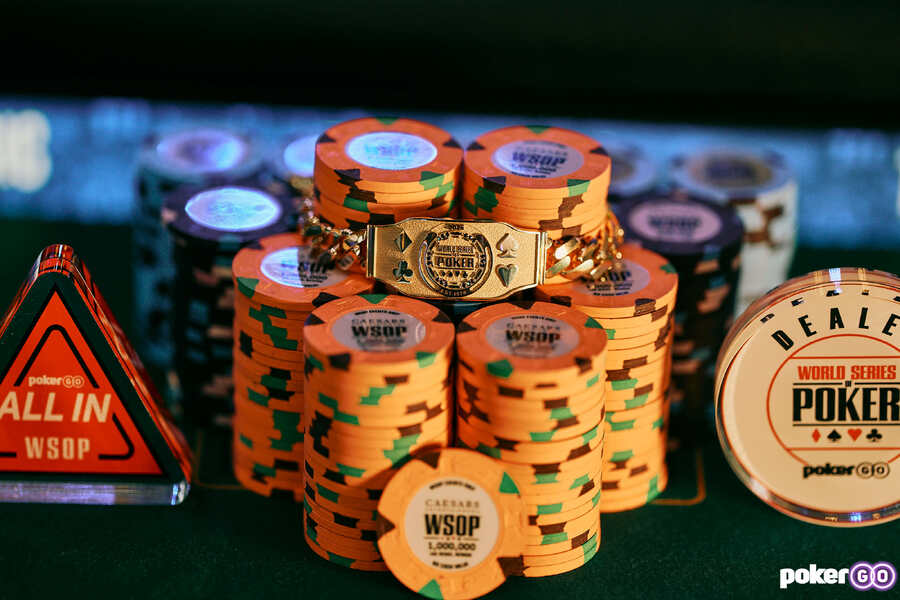 2025 WSOP bracelet od PokerGO.com