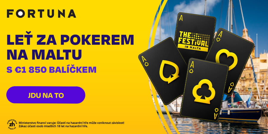 Kvalifikujte se s&nbsp;Fortunou na The Festival Malta 2026